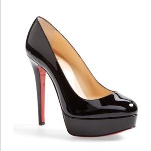 $775 Christian Louboutin Bianca Patent Sz 37